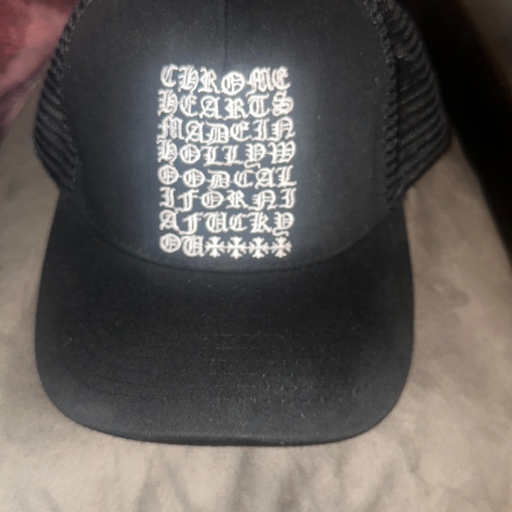 Chrome hearts hat excellent condition authentic bought it in LA